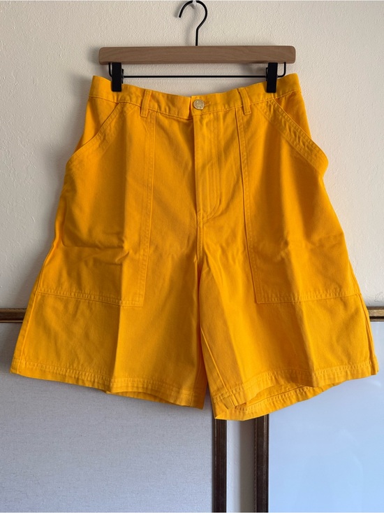 Big Bud Press Pants - Big Bud Press Longline Shorts in vibrant yellow size M NWT